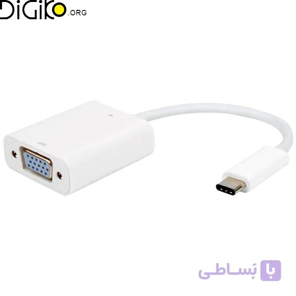 تبدیل تایپ سی به VGA مینی تک — تصویر 1