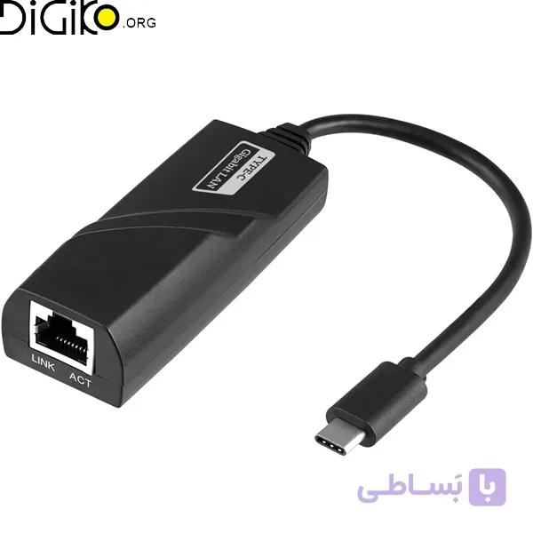 تبدیل تایپ سی به LAN مینی تک — تصویر 1