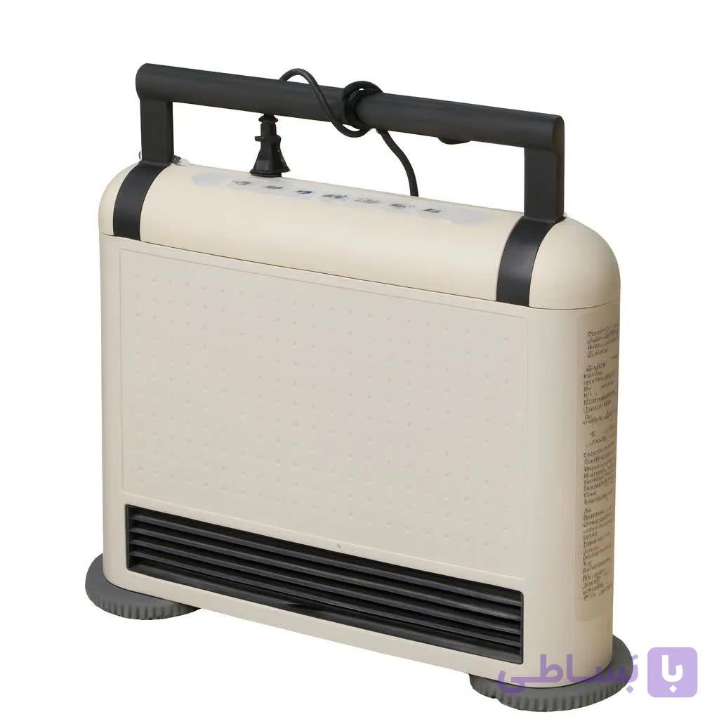 بخاری ژاپنی برقی گازی 2500 وات برند توهو گاز مدل LC-20FE-W کد 107