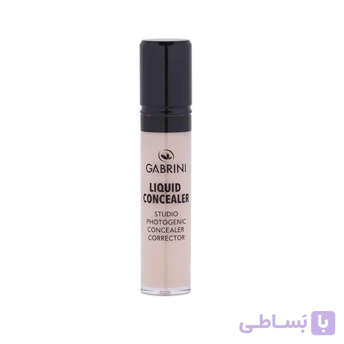 کانسیلر مایع گابرینی اصل | پوشانندگی بالا، کد رنگ 01 تا 06 — تصویر 1
