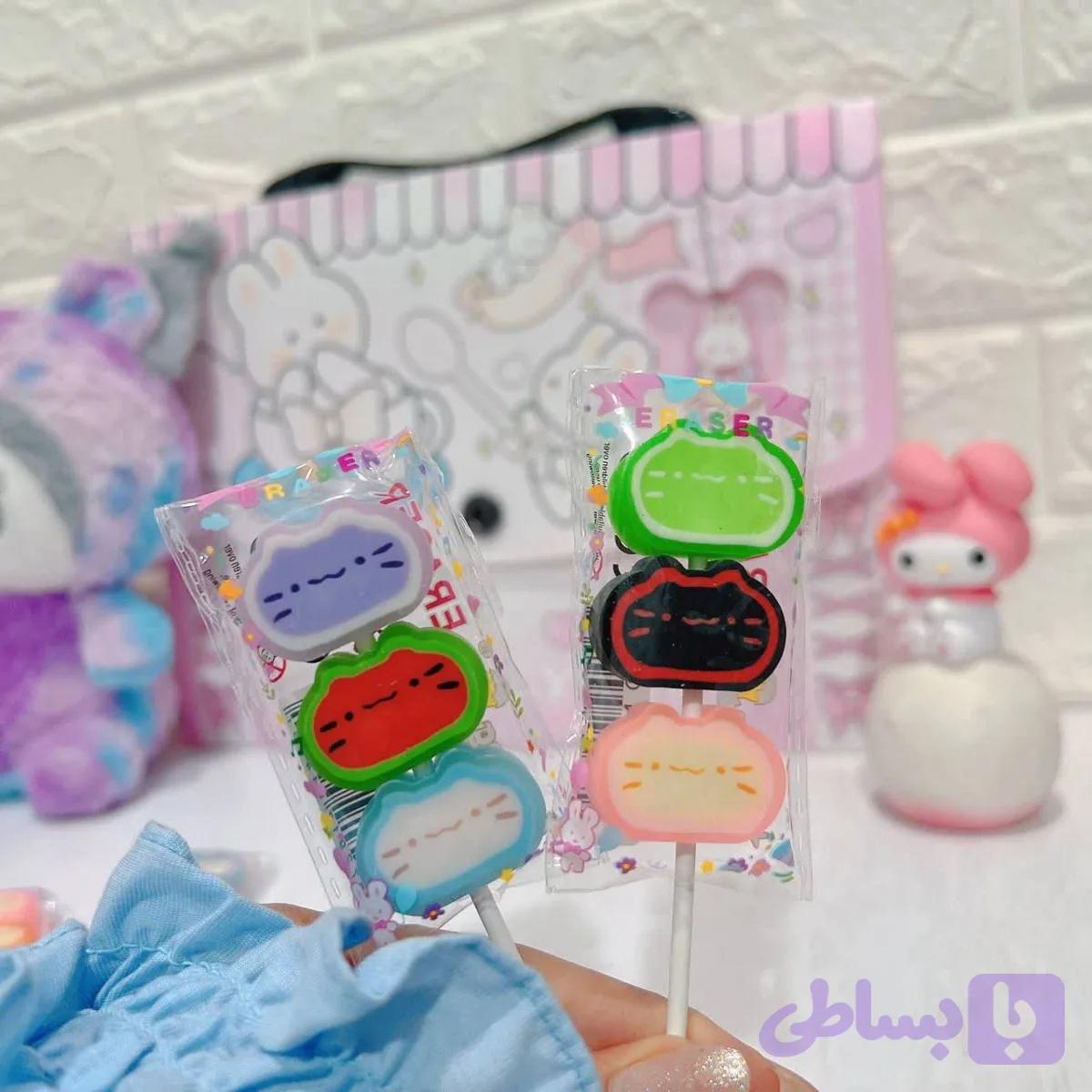 پاک کن آبنباتی ۳عددی — تصویر 1