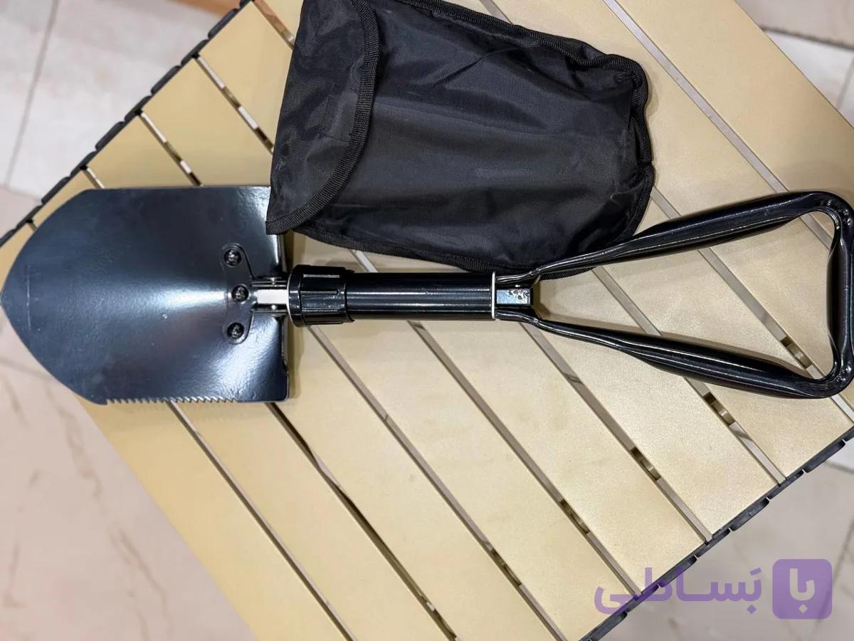 بیل کمپینگ تاشو 58 سانت با کاور — تصویر 1