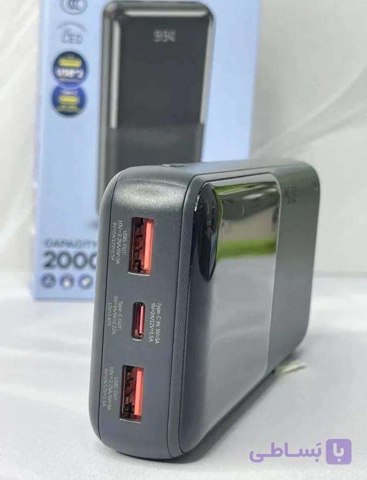 پاوربانک 20000 میلی آمپر ریمکس مدل RPP-623 — تصویر 1