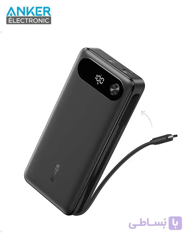 پاوربانک 20000 میلی آمپر انکر Anker Power Bank 20000mAh 87W A1383 پک چین بدون عکس — تصویر 1
