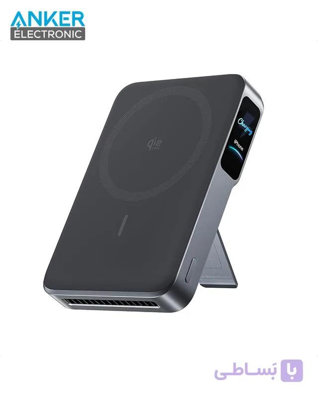 پاوربانک مگ سیف 10000 میلی آمپر انکر Anker MagGo 2 Pro 10000mAh Magnetic Power Bank A110R — تصویر 1