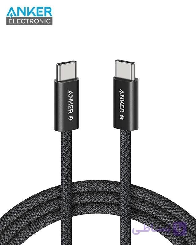 کابل 180 سانتی متر USB C به USB C انکر Anker Zolo USB C to USB C 180cm Cable A8060 — تصویر 1
