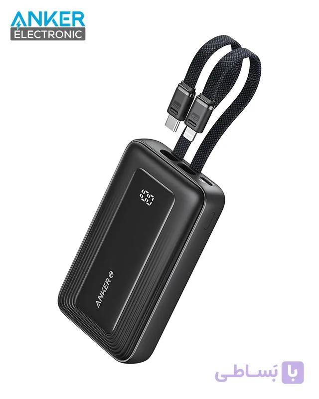 پاوربانک 20000 میلی آمپر انکر  Anker Zolo Power Bank, 20,000mAh 30W A1681 پک چین بدون عکس — تصویر 1