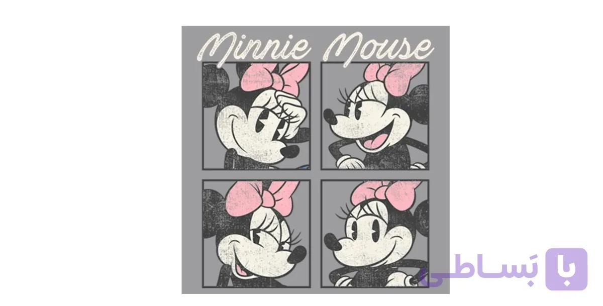 استیکر پارچه و لباس | مدل میکی موس minnie mouse | حرارتی — تصویر 1