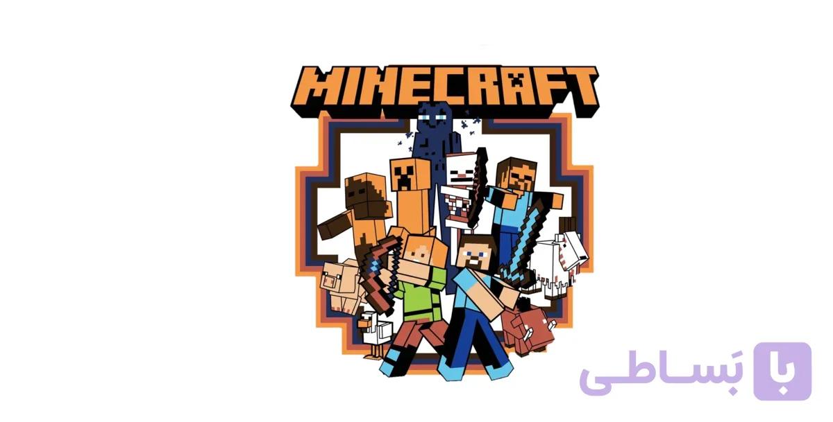 استیکر پارچه و لباس | مدل ماینکرفت mincraft | حرارتی — تصویر 1