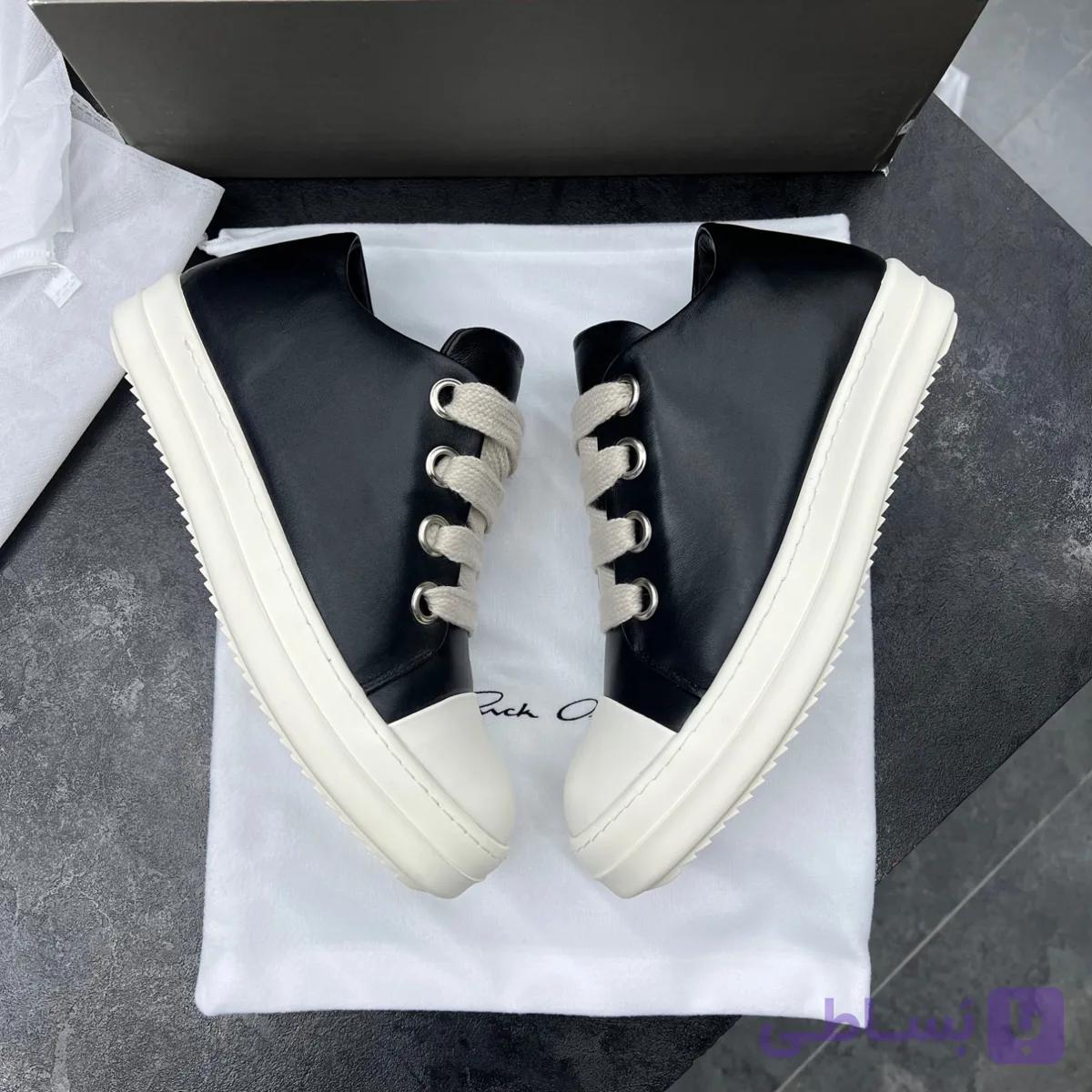 کفش ریک اونز جامبولیس لو Rick Owens Jumbo Laces Low — تصویر 1