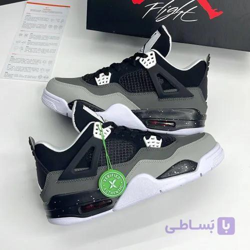 کفش نایک ایر جردن فور رترو فیر پک Nike Air Jordan 4 Retro Fear Pack — تصویر 1
