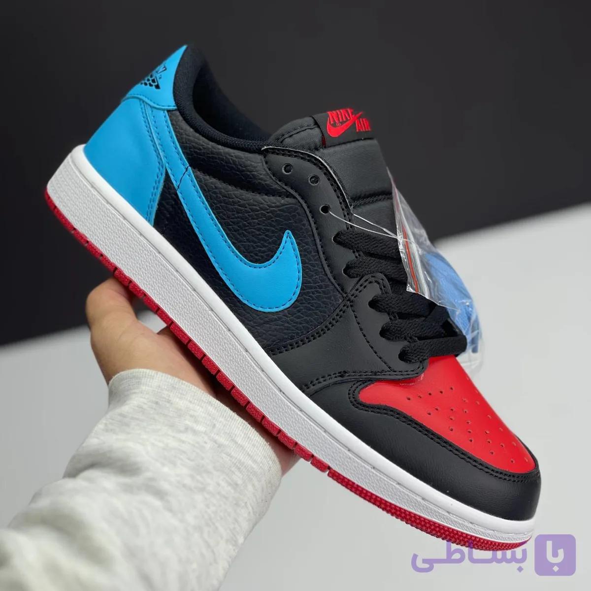 کفش نایک ایر جردن وان لو یو ان سی تو شیکاگو Nike Air Jordan 1 Low UNC to Chicago — تصویر 1