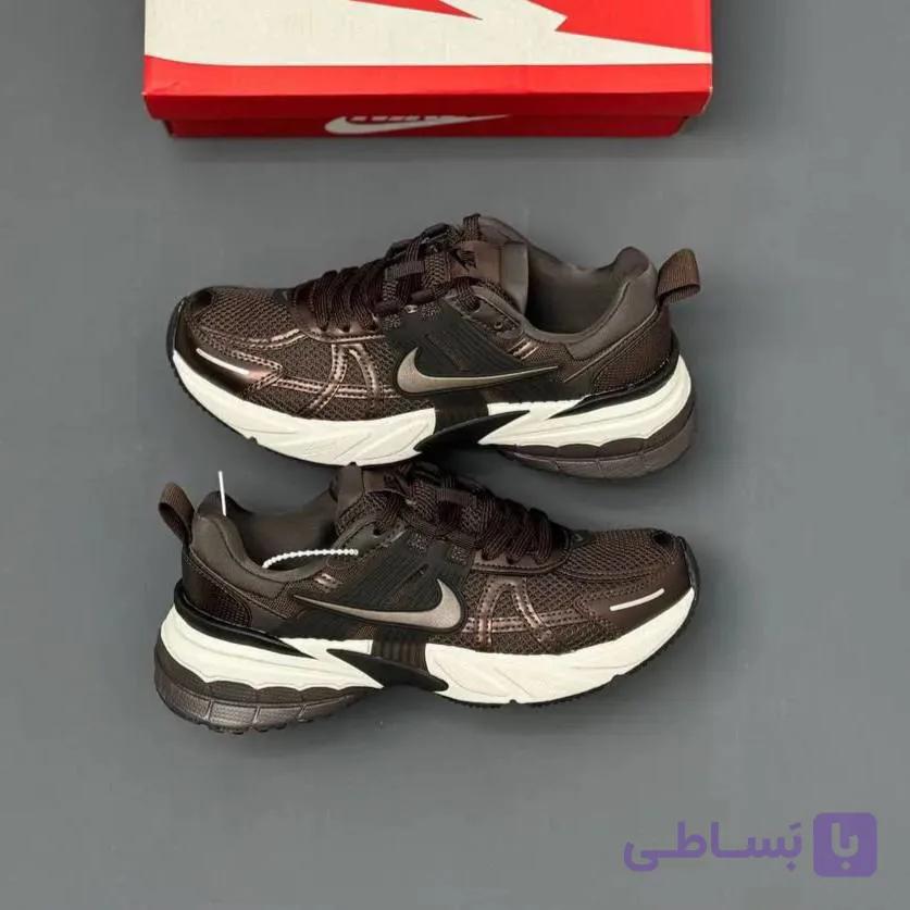 کفش نایک وی تو کی رنگ مسی Nike V2K Brown — تصویر 1