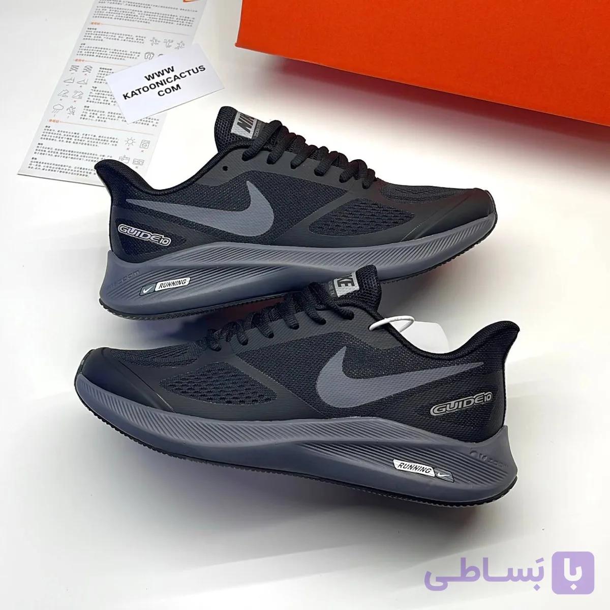 نایک گاید مشکی خاکستری Nike Guide Black Grey — تصویر 1