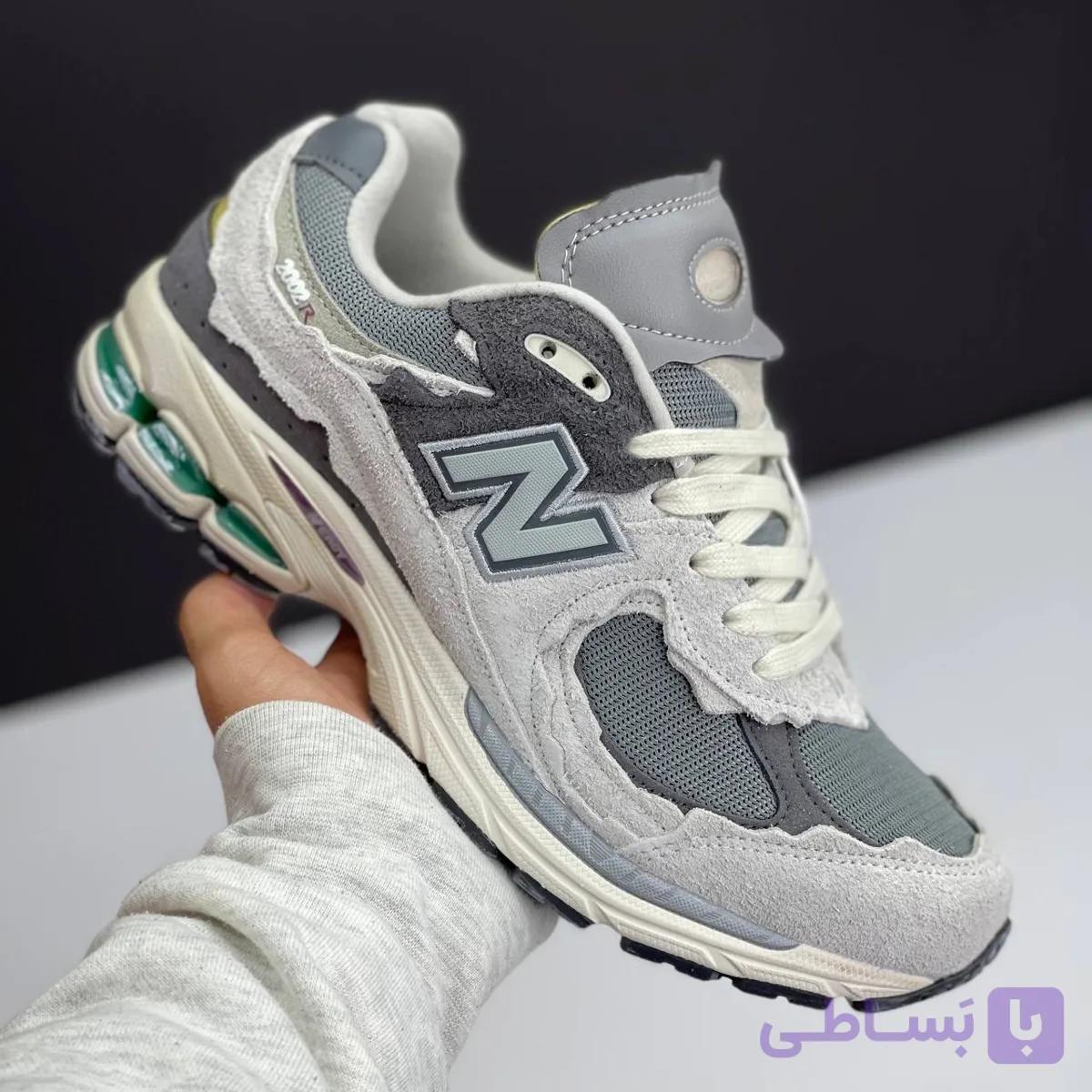 کفش نیوبالانس ۲۰۰۲R طوسی New Balance 2002R Gray — تصویر 1