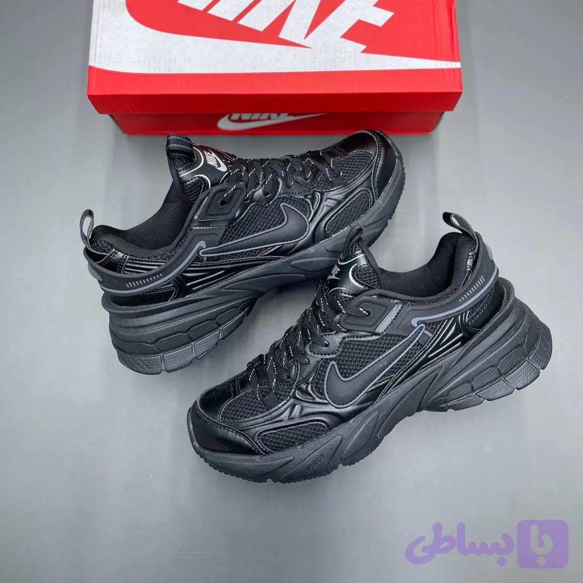 کفش نایک وومرو ۵ مشکی Nike Vomero 5 Black — تصویر 1