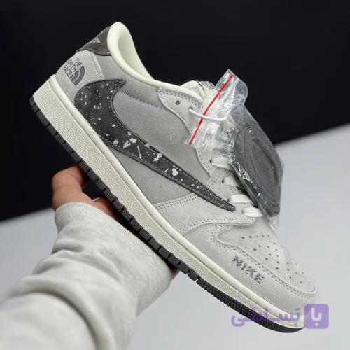 کفش نایک جردن وان لو تراویس اسکات نورث فیس Jordan 1 Low Travis Scott x North Face — تصویر 1
