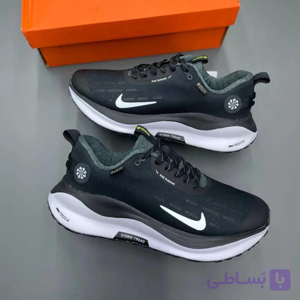 کفش نایک اینفینیتی ران ۴ گورتکس مشکی سفید Nike Infinity Run 4 Gore-Tex Black White — تصویر 1