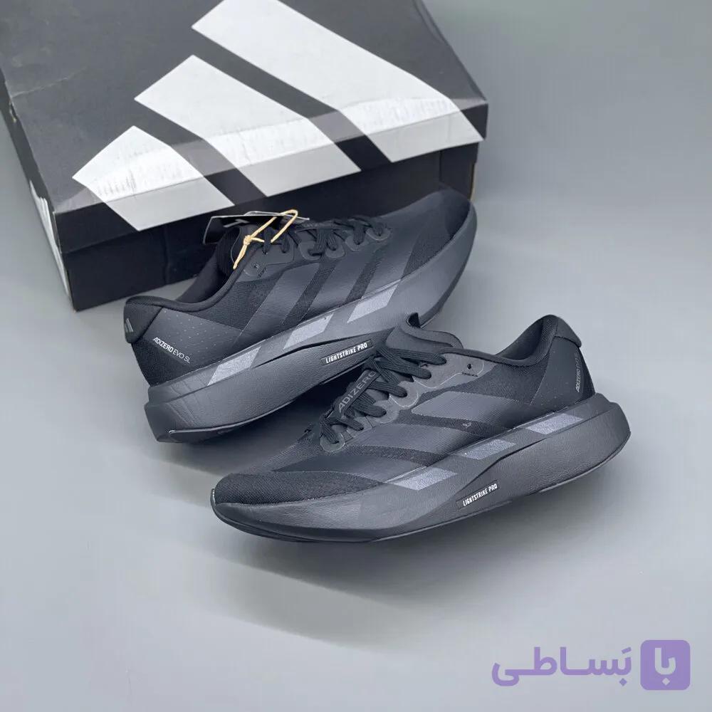 کفش آدیداس آدیزیرو ایو اس ال تمام مشکی Adidas Adizero Evo SL Triple Black — تصویر 1