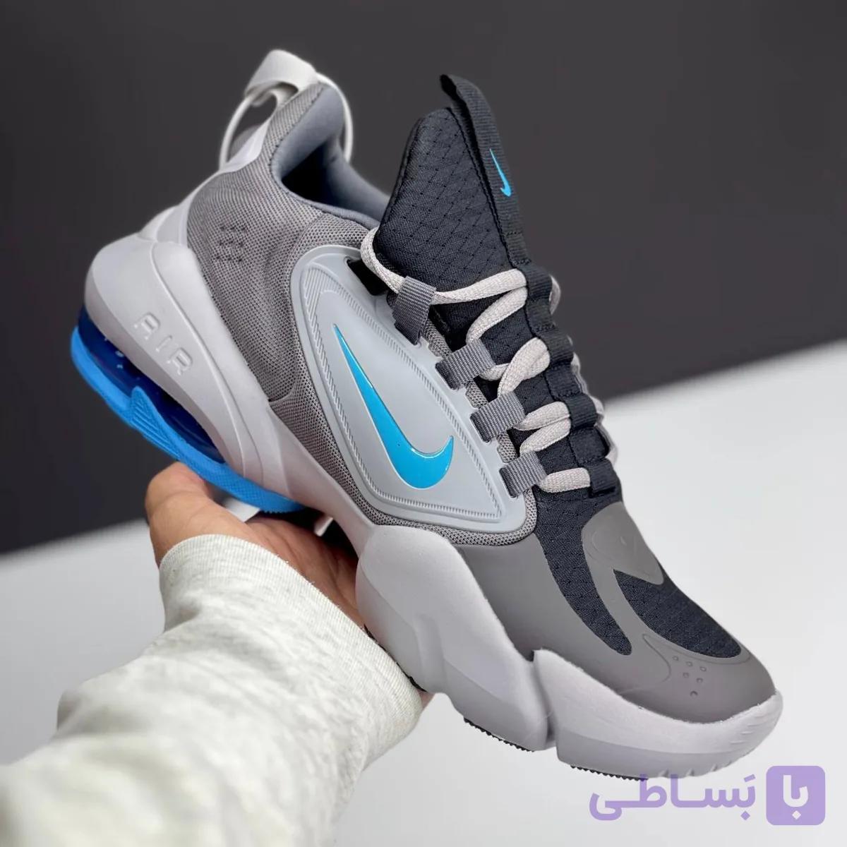 کفش نایک ایر مکس آلفا ساویج طوسی آبی Nike Air Max Alpha Savage Grey Blue — تصویر 1