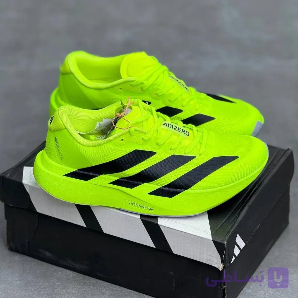 کفش آدیداس آدیزیرو ایو اس ال سبز Adidas Adizero Evo SL Green — تصویر 1