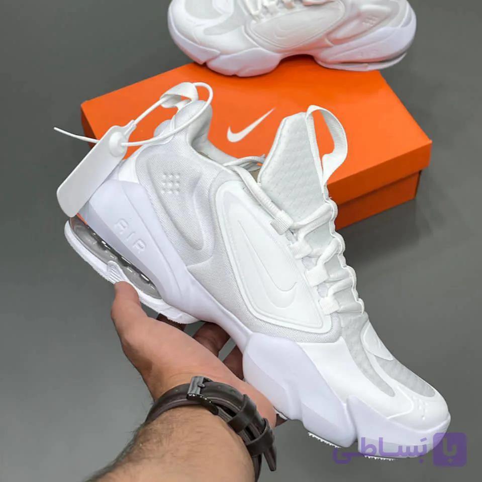 کفش نایک ایر مکس آلفا ساویج سفید سورمه‌ای Nike Air Max Alpha Savage White Navy — تصویر 1