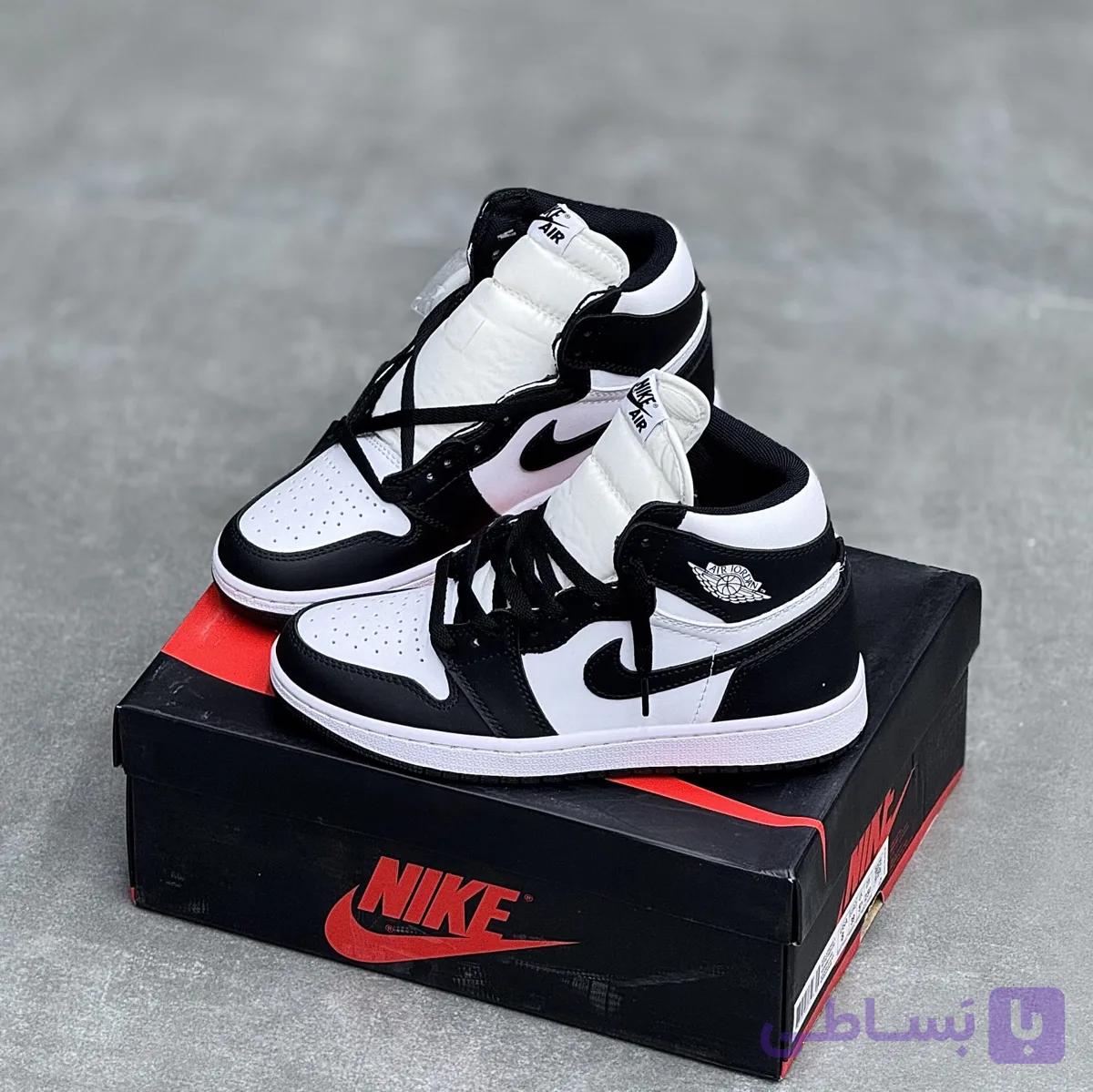 کفش نایک ایر جردن وان ساقدار پاندا Nike Air Jordan 1 High Panda — تصویر 1