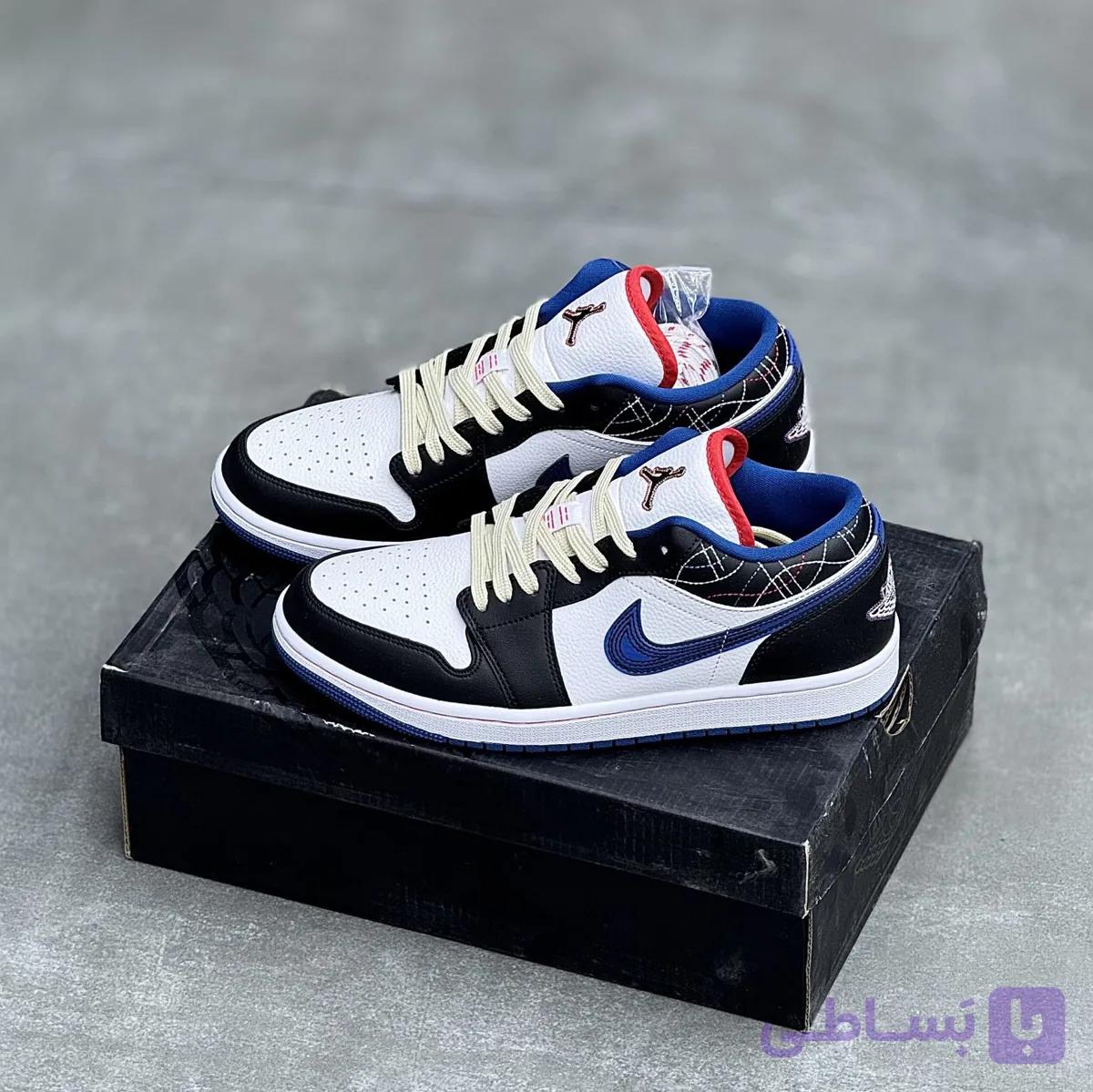 کفش نایک ایر جردن وان لو اسپایدر Nike Air Jordan 1 Low Spider — تصویر 1