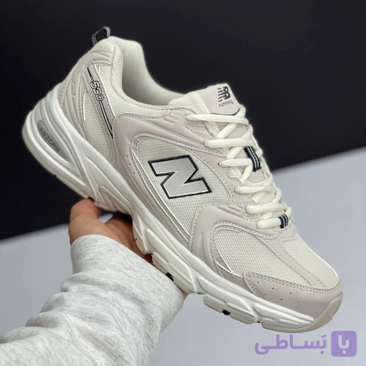 نیو بالانس 530 کرم New Balance 530 Cream — تصویر 1