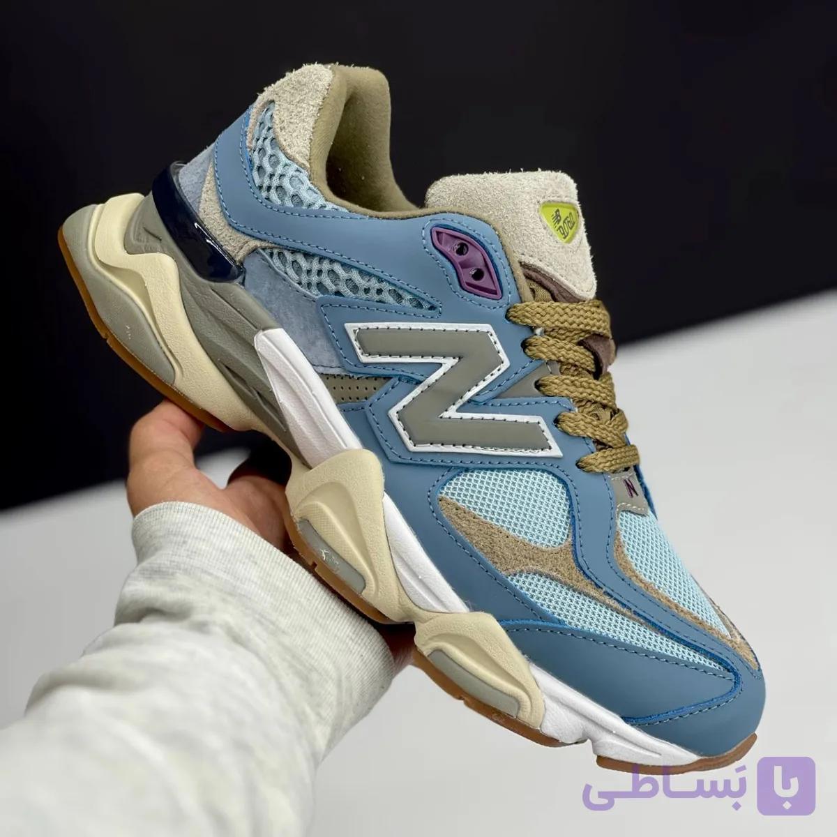 کتونی نیوبالانس ۹۰۶۰ آبی بودگا New Balance 9060 Bodega Blue — تصویر 1
