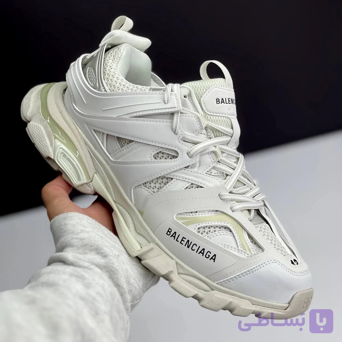 کفش بالنسیاگا ترک وان سفید Balenciaga Track 1 White — تصویر 1