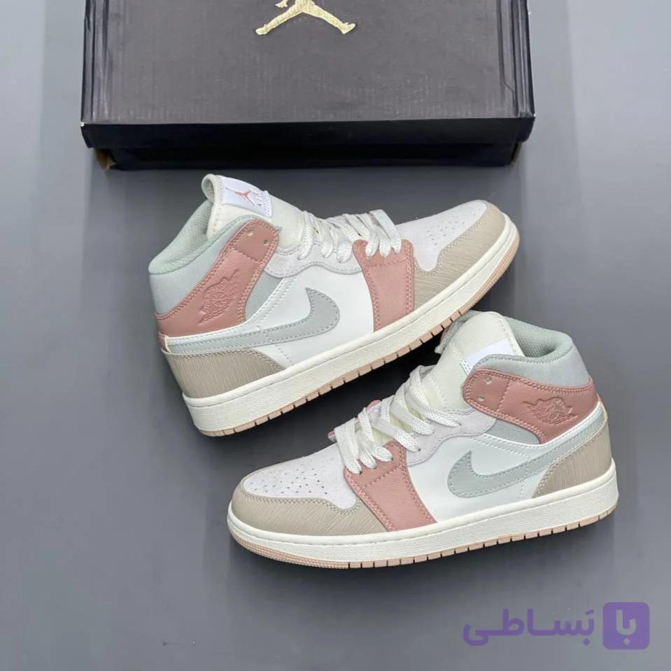 کفش نایک ایر جردن وان ساقدار پاستیلی Nike Air Jordan 1 High Pastel — تصویر 1