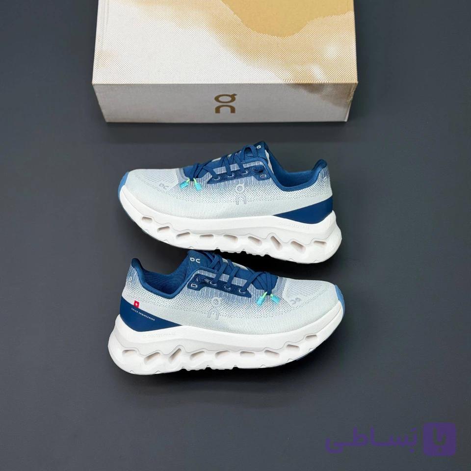 کفش آن رانینگ QC Cloudtilt سفید آبی On Running QC Cloudtilt White Blue — تصویر 1