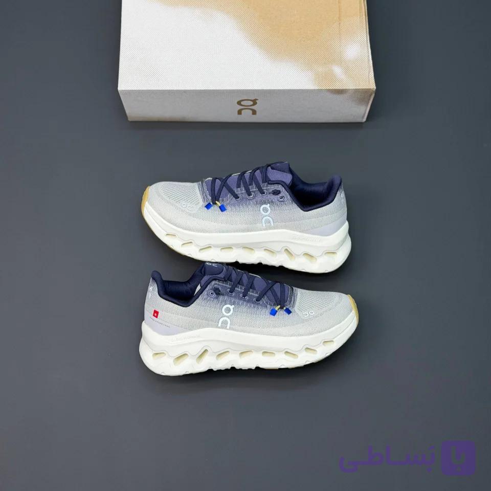 کفش آن رانینگ QC Cloudtilt سفید بنفش On Running QC Cloudtilt White Purple — تصویر 1