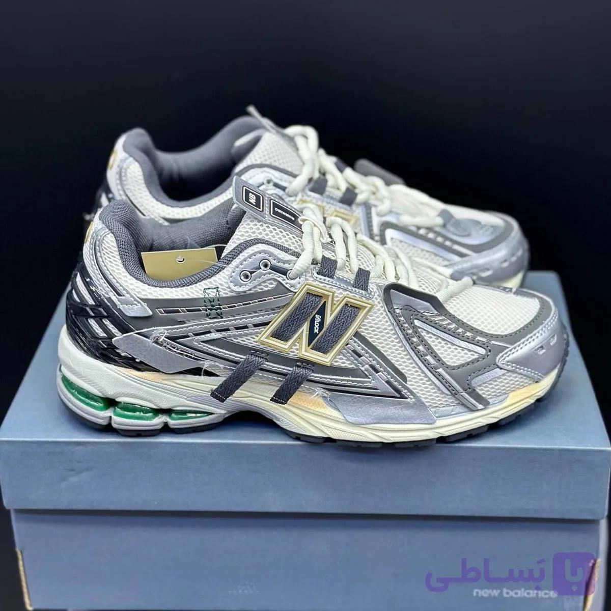 کفش نیوبالانس 1906 کرم طوسی New Balance 1906 Cream Gray — تصویر 1