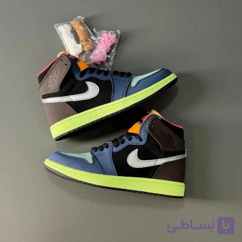 کفش نایک ایر جردن وان ساقدار توکیو Nike Air Jordan 1 High Tokyo — تصویر 1