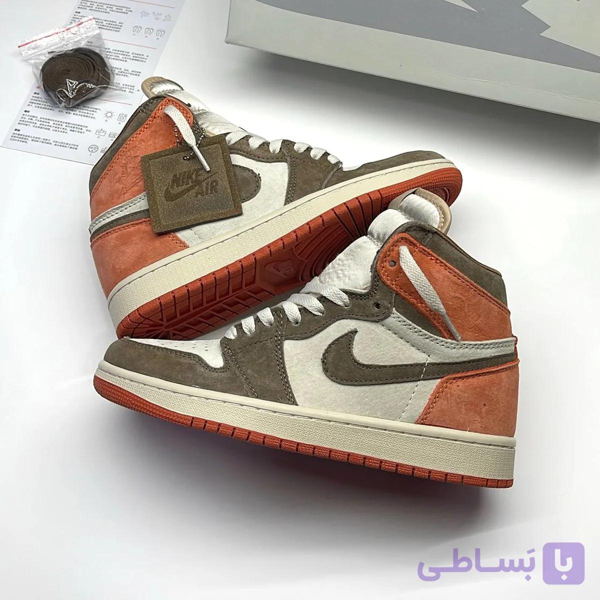 کفش نایک ایر جردن وان ساقدار داست کلای Nike Air Jordan 1 High Dust Clay — تصویر 1