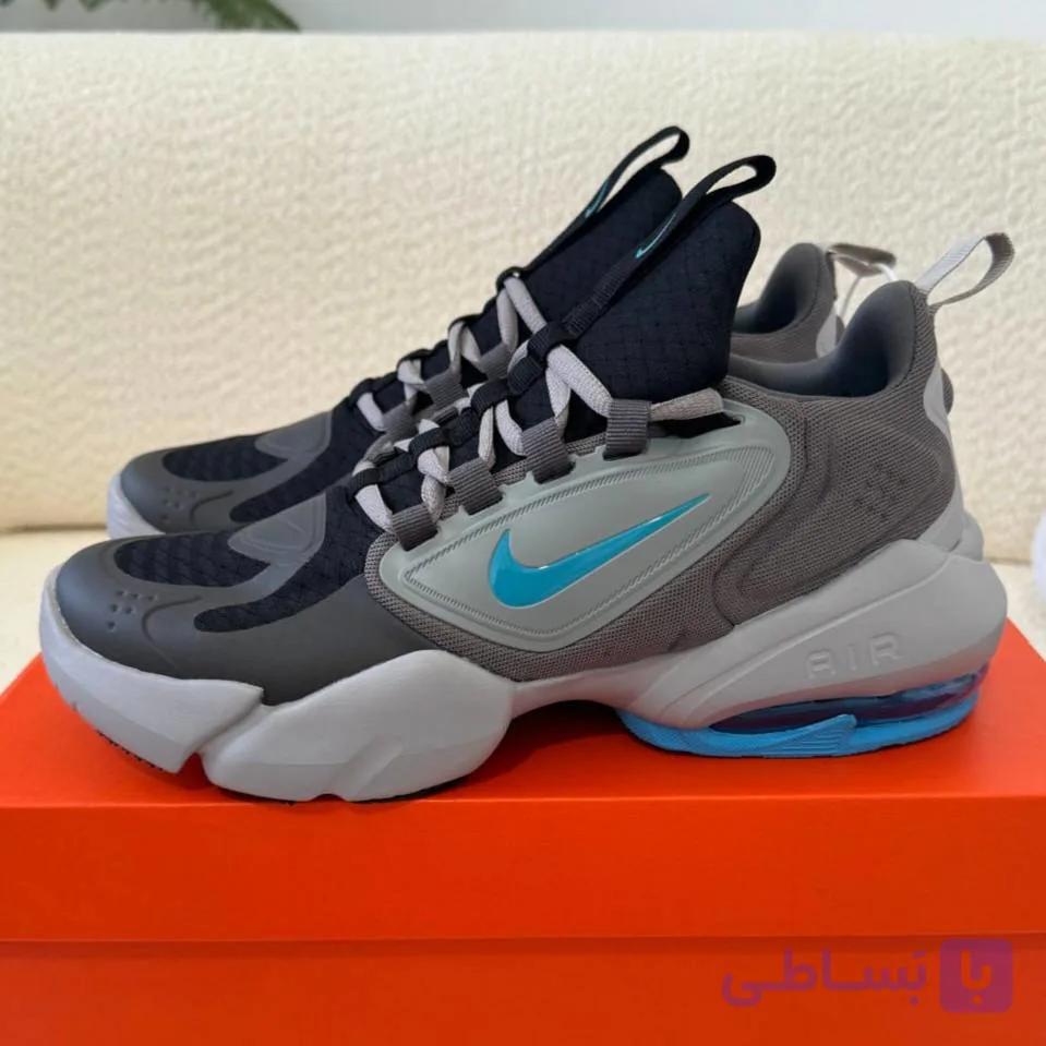 کفش نایک رانینگ ایر مکس ساواج طوسی آبی Nike Air Max Savage Grey Blue — تصویر 1