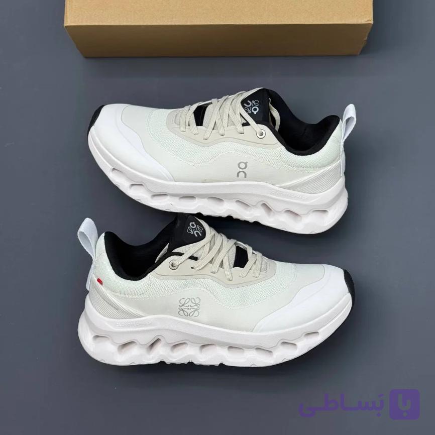 کفش آن رانینگ QC Loewe Cloudtilt سفید قرمز On Running QC Loewe Cloudtilt White Red — تصویر 1