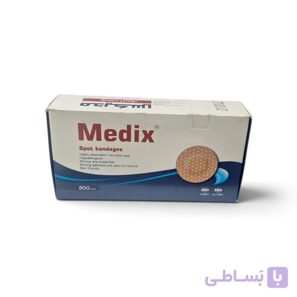 چسب تزریق مدیکس گرد (قیمت هر عدد فروش به صورت بسته 500 عددی)