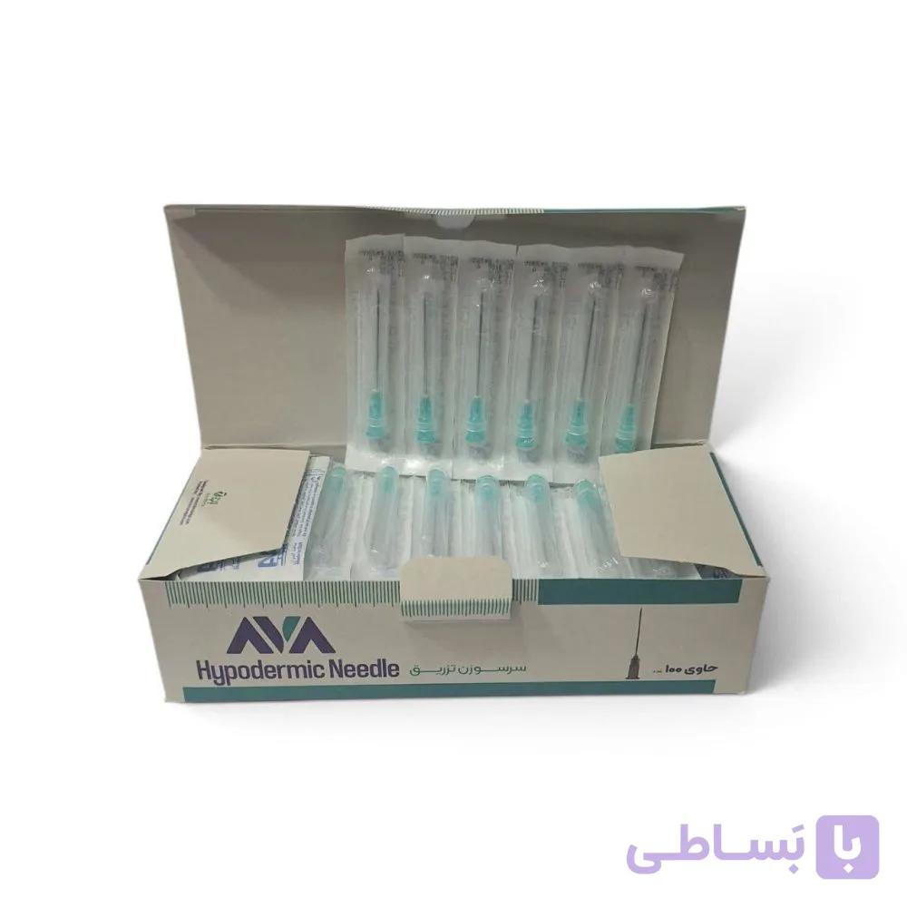 سرسوزن آوا گیج 21 طول 38 میلیمتر(بسته 100 عددی)