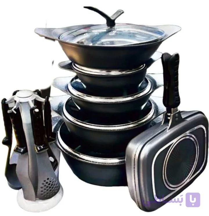 سرویس قابلمه گرانیتی 20پارچه zino