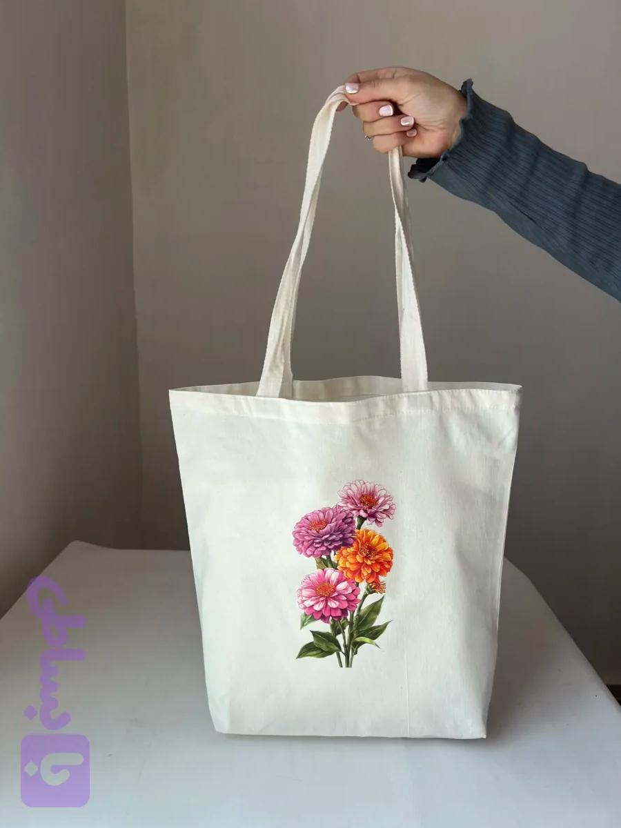 توت بگ (ساک پارچه ای) گل
