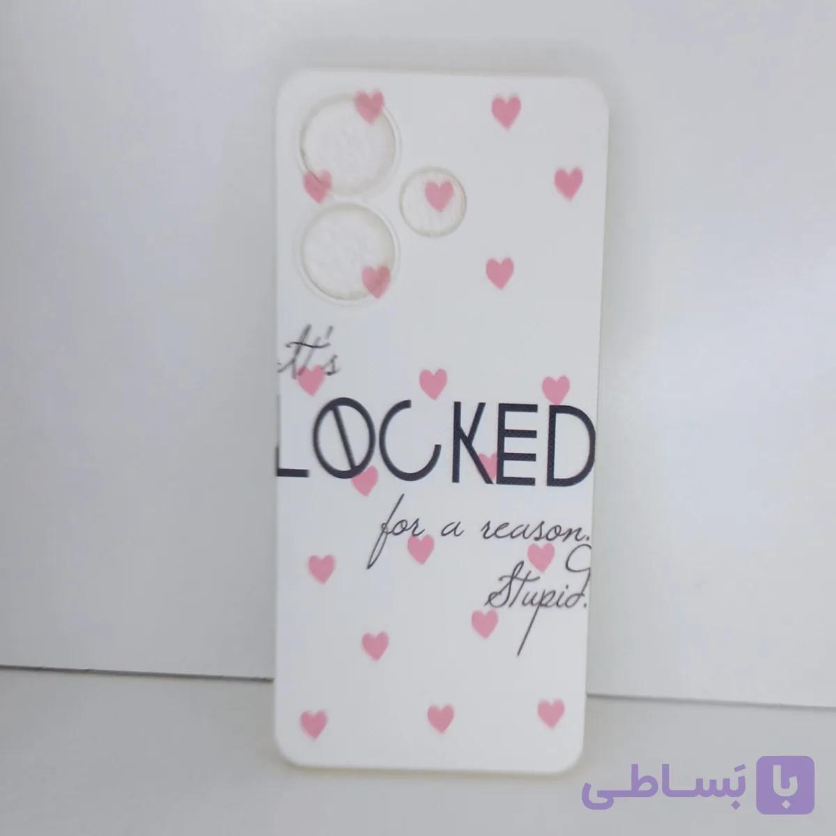گارد گوشی شیائومی Redmi 13  قلب صورتی طرح رویال قاب و کاور ردمی 13