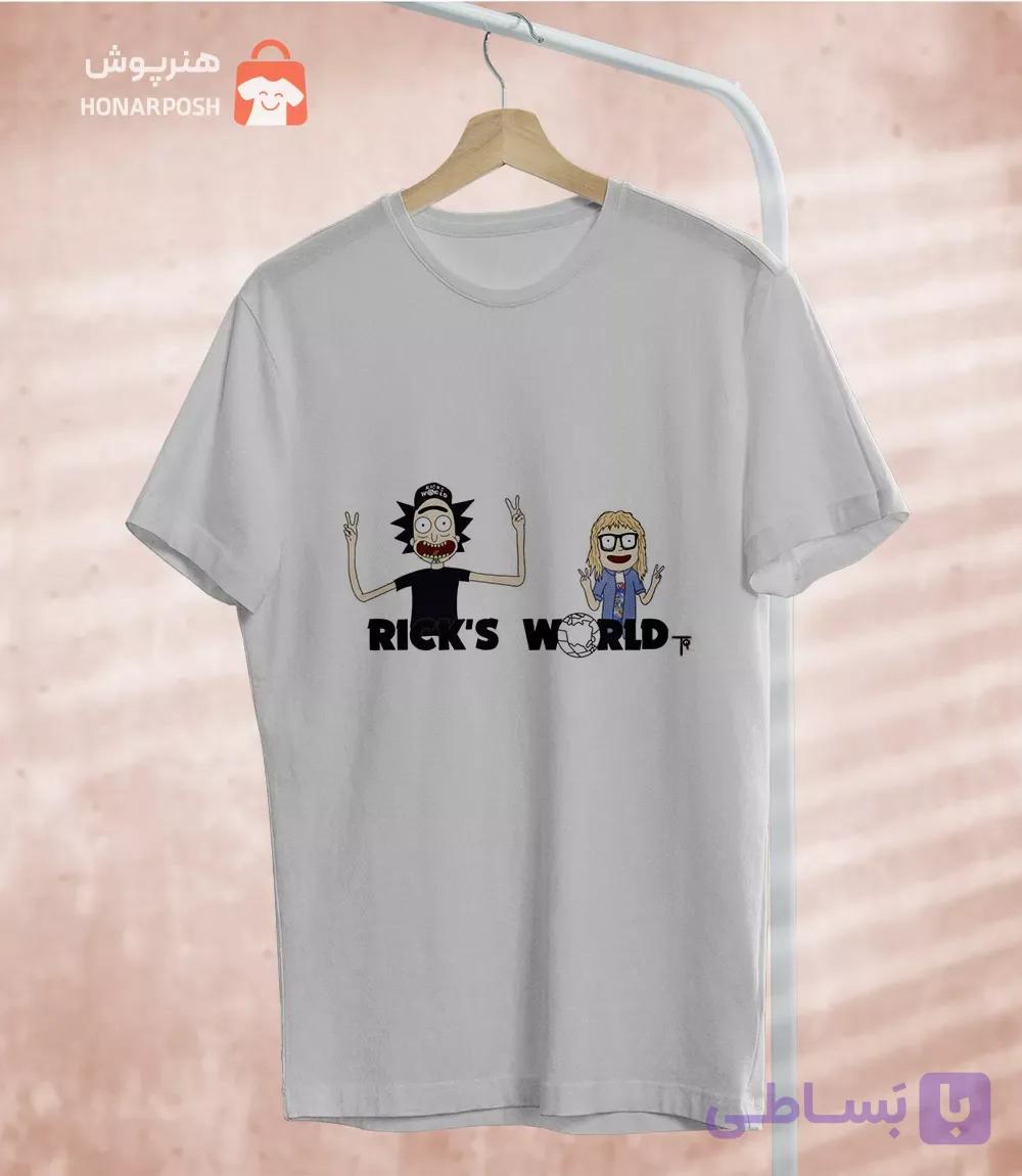تیشرت Rick and Morty طرح Rick’s World