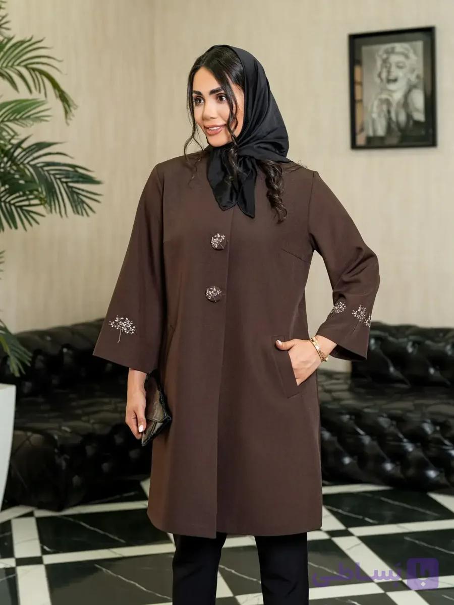 مانتو زنانه سه سایز کد 308 — تصویر 1