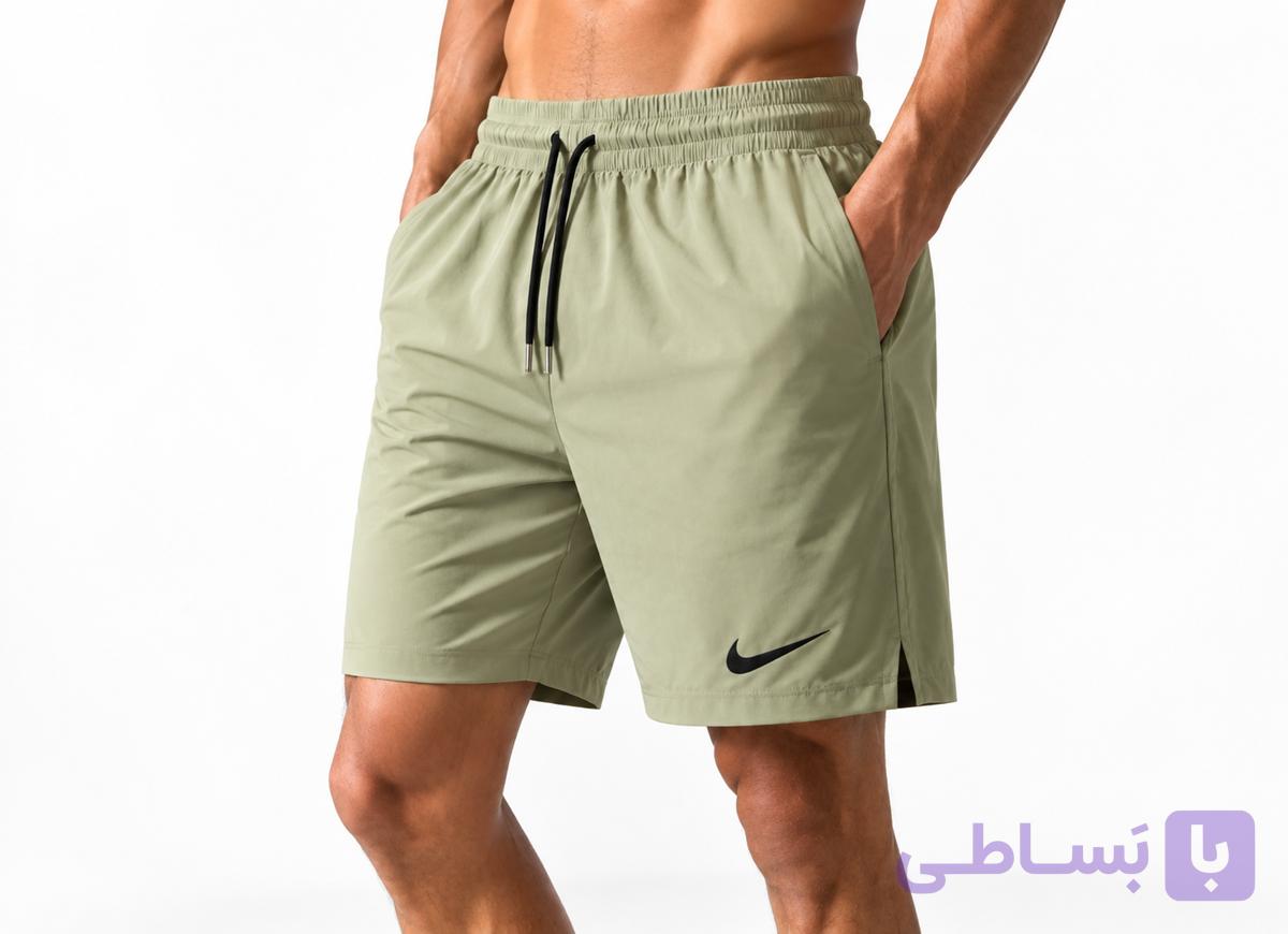 شلوارک ورزشی و اسپرت مردانه نایک NIKE بغل چاک
