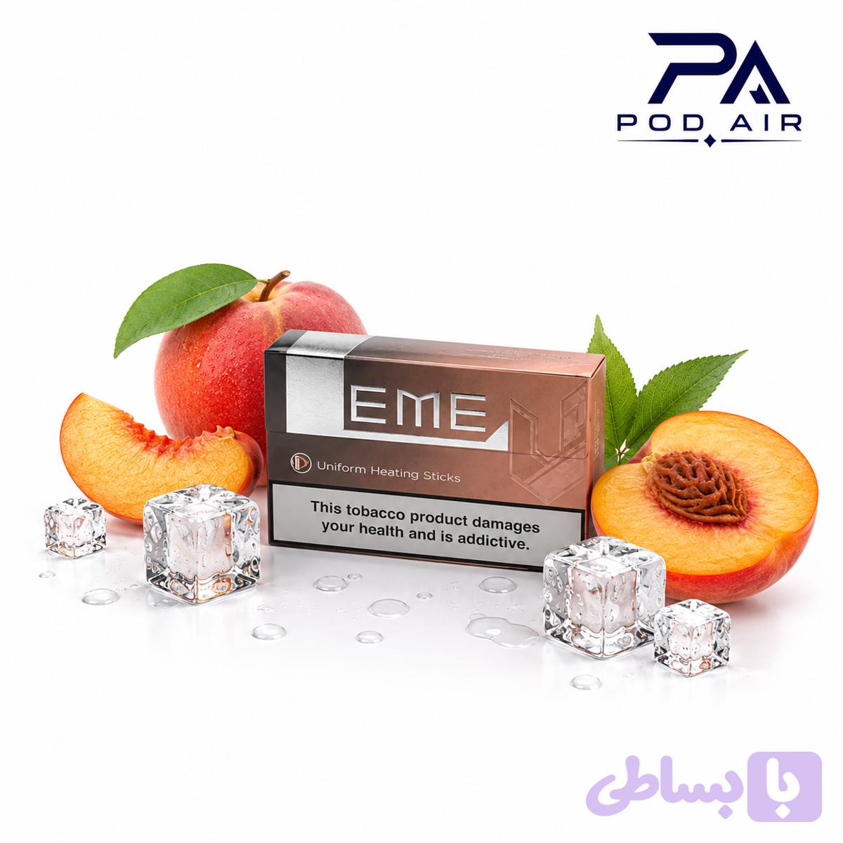 سیگار ایکاس لمه هلو مخصوص دستگاه ایلوما | TEREA Leme IQOS ILUMA PEACH