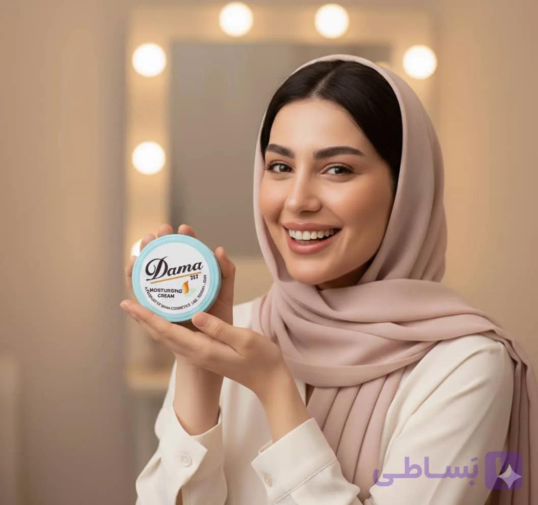کرم مرطوب کننده داماد مدل soft vitamin حجم 120 میل