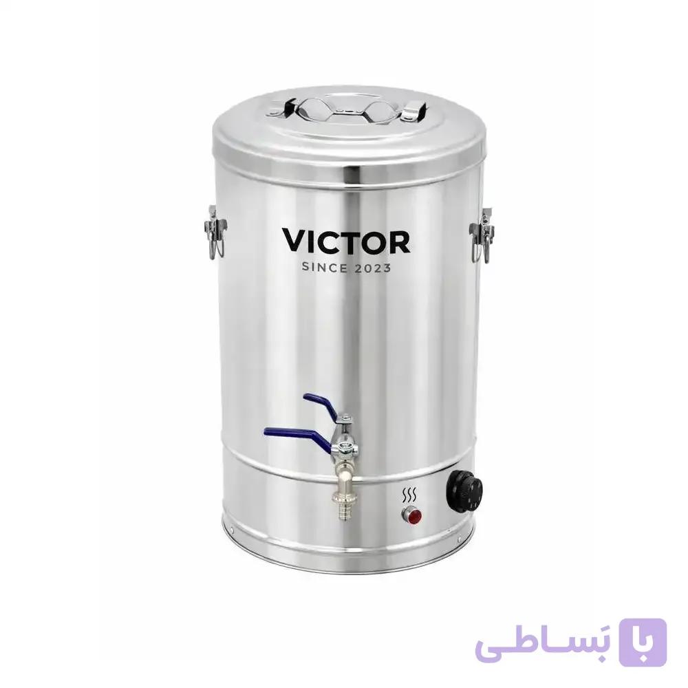 سماور برقی استیل 20 لیتر ویکتور — تصویر 1